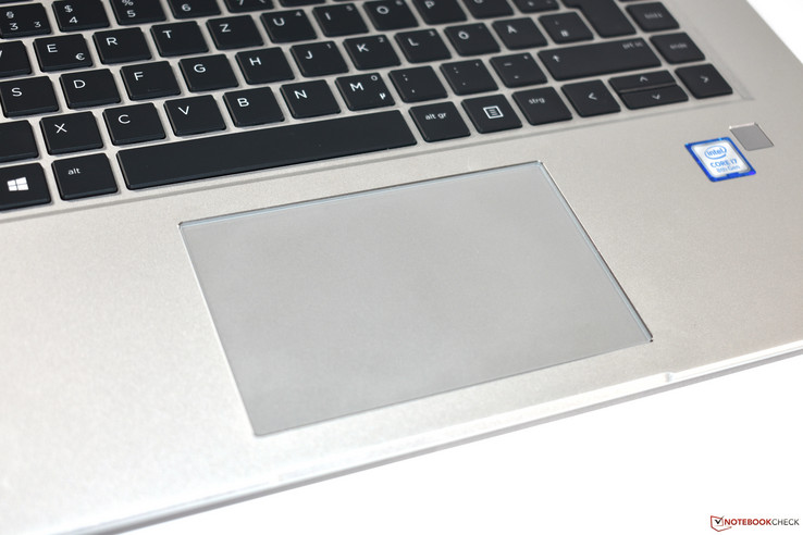 Il touchpad di vetro dell'HP EliteBook 1050 G1