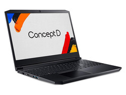 Recensione del computer portatile Acer ConceptD 5 CN517-71-74YA, dispositivo di test fornito da Acer Germany