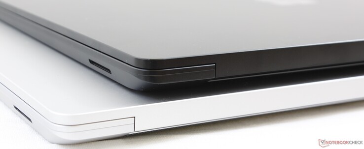 Surface Laptop 3 da 13.5" (in alto) vs. White da 15" Surface Laptop 3 (in basso)