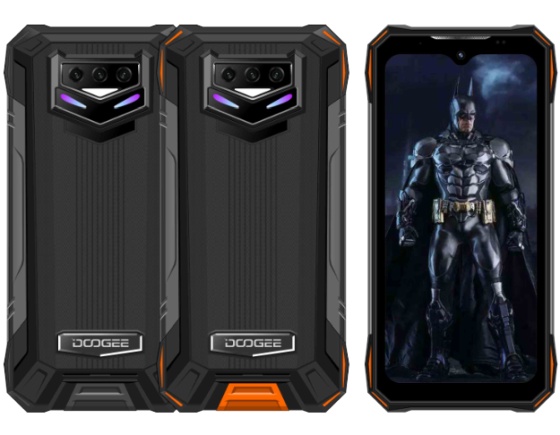 Il robusto Doogee S89 Pro è in arrivo la prossima settimana con un'enorme  batteria da  mAh e il ''Batman Design''  News