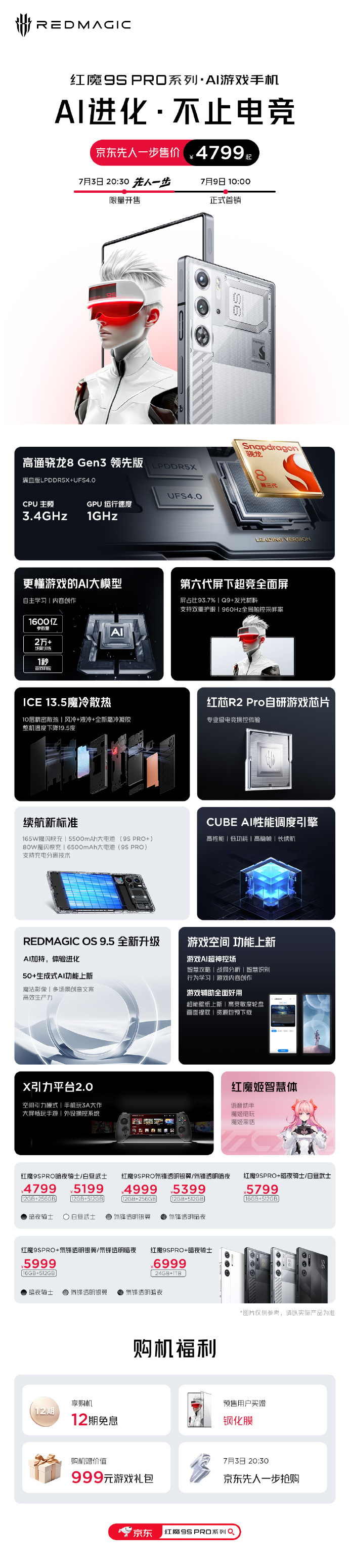 La serie 9S Pro è ufficiale...(Fonte: RedMagic via Weibo)