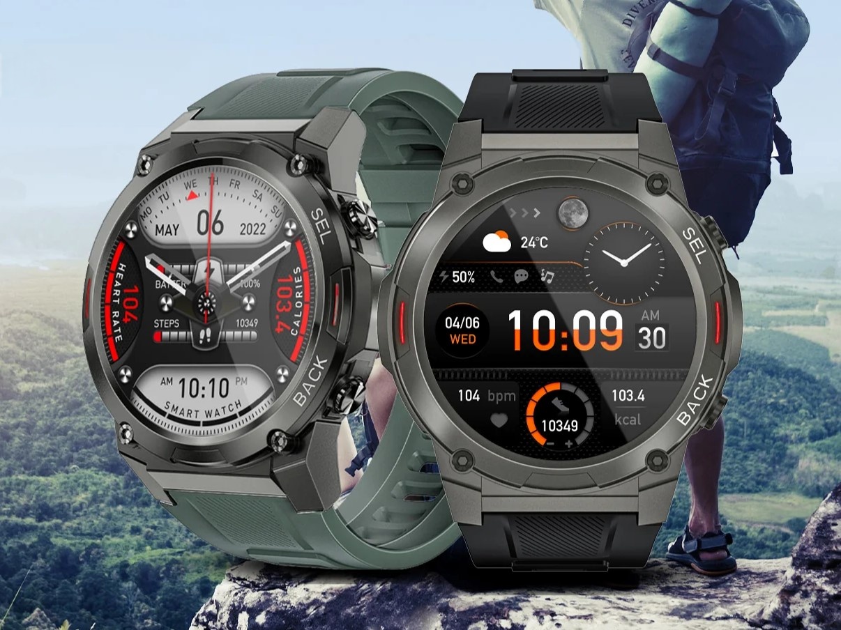 Lo smartwatch Oukitel BT50 con chiamate Bluetooth è ora disponibile -   News