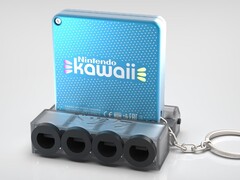 Il &#039;Kawaii&#039; sarà dotato di un dock personalizzato per collegare fino a quattro controller Gamecube. (Fonte: BitBuilt)