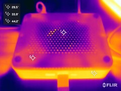 Asus NUC 14 Pro+ stress test (lato inferiore)