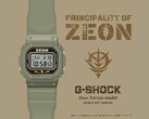 Il modello Casio G SHOCK x GUNDAM Principality of Zeon. (Fonte: Gundam Fanclub)