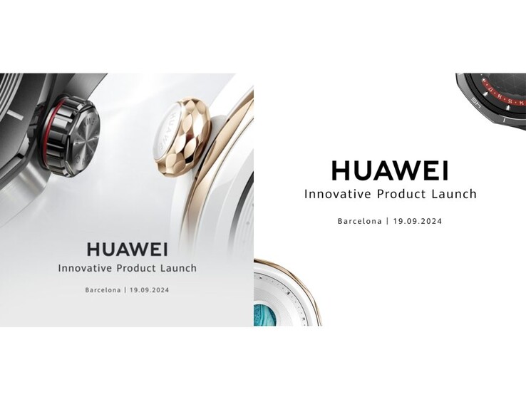 Le immagini teaser di Huawei che hanno rivelato la data di lancio del Watch GT 5, all'inizio di settembre. (Fonte: Huawei via X/Twitter)