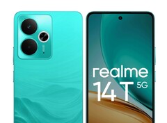 Il Realme 14T verrà lanciato a breve con una custodia impermeabile, certificata IP69. (Fonte immagine: Realme)