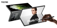 Il Tecno Phantom V Fold 2 è più sottile e leggero del suo predecessore. (Fonte: Tecno)