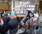 Apple iPhone 16: le proteste hanno avuto luogo in tutto il mondo in occasione del lancio, con Londra che ha messo in evidenza le violazioni dei diritti umani in Congo e a Gaza (Fonte: Youtube / Oinat)