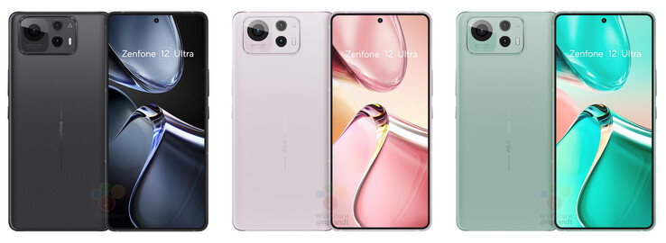 Opzioni di colore trapelate dello Zenfone 12 Ultra (Fonte: Roland Quandt)