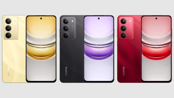 Il Realme V60 Pro è disponibile in tre colori. (Fonte immagine: Realme)