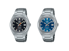 Da sinistra a destra, Casio Edifice EFB-109D-1AVEF e EFB-109D-2AVEF. (Fonte: Casio UK)