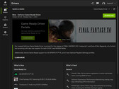 Nvidia GeForce Game Ready Driver 561.09 note di aggiornamento nell'app Nvidia (Fonte immagine: Own)