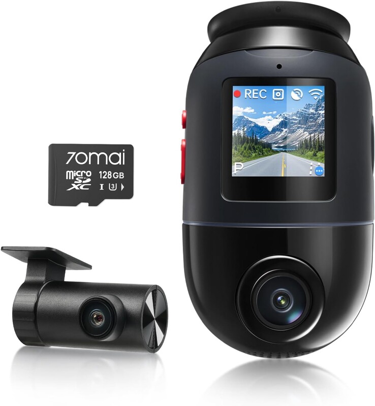 La dash cam 70mai 4K Omni è dotata di un GPS integrato con tracciamento del percorso (fonte: 70mai)