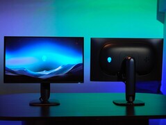 Monitor OLED 4K Alienware AW2725Q fronte e retro (Fonte: Alienware)