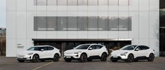 Gli EV Polestar davanti alla sede dell&#039;azienda a Göteborg, in Svezia. (Fonte: Polestar)