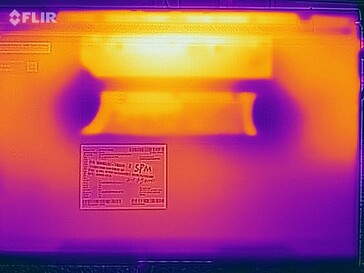 Stress Test temperature di superficie (lato inferiore)