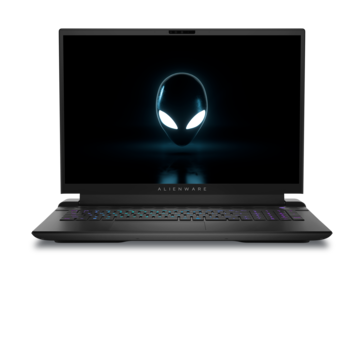 Schermo di Alienware m18 R2 (immagine tramite Dell)