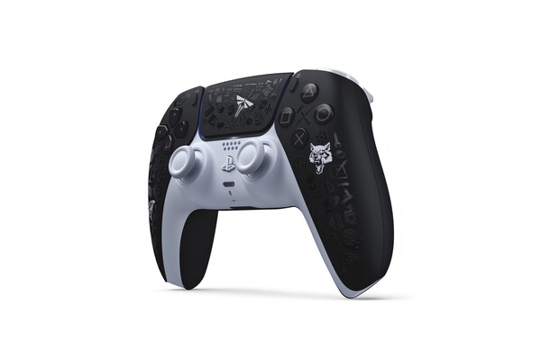 Il controller wireless DualSense The Last of Us Limited Edition ha le icone dei trofei stampate sulla faccia del controller. (Fonte: Sony)