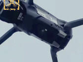 Una presunta immagine della parte inferiore dell'Air 3S. (Fonte immagine @Quadro_News)