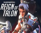 Viene mostrato il banner per l'aggiornamento Overwatch Reign of Talon