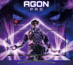 AGON PRO AG346UCD è uno dei numerosi monitor curvi da 34 pollici con un pannello QD-OLED da 1440p e 175 Hz. (Fonte: AOC)