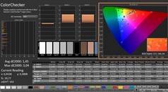 CalMAN: ColorChecker (calibrato)