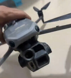 Diversi leaker hanno fornito una prima occhiata al Mavic 4 Enterprise. (Fonte immagine: via @OsitaLV)