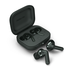 Motorola Moto Buds+ in grigio foresta