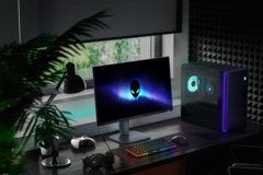 Il monitor da gioco Alienware AW2725DM (nella foto) supporta sia Nvidia G-Sync che AMD FreeSync. (Fonte: Alienware)