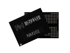 La startup cinese Numemory presenta un chip di memoria di classe storage simile a Intel Optane. Nella foto: Un chip NM101 offerto da Numemory. (Fonte: Numemory)