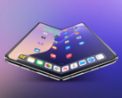 Un iPhone pieghevole (forse come questo rendering di 9to5Mac) potrebbe entrare in produzione di massa già il prossimo anno. (Fonte immagine: 9to5Mac)