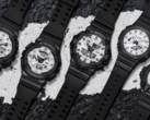 La collezione Casio G-SHOCK Black and White. (Fonte: PR Newswire)