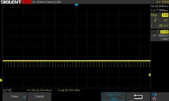 luminosità al 75%: 360 Hz PWM