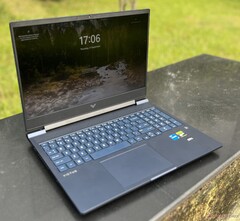 Le GPU GeForce RTX 5060 e RTX 5050 di Nvidia alimenteranno un futuro laptop da gioco HP Victus 16, qui raffigurato (fonte immagine: Notebookcheck)