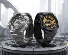 Il Casio G-Shock GM-110D-8AJF (a sinistra) e il G-Shock GM-110BD-1A9JF (a destra). (Fonte: Yahoo! Giappone)