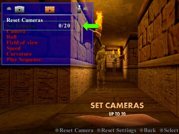 Tomb Raider IV-VI Remastered Creatore di telecamere Flyby (Fonte: Sony PlayStation)