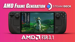 AMD FSR 3.1 e la generazione di fotogrammi su Valve Steam Deck aumentano le prestazioni di gioco (Fonte: ETA Prime)