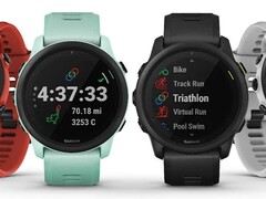 Garmin ha rilasciato la versione beta 12.53 per gli smartwatch Forerunner 245, 745 e 945. (Fonte: Garmin)