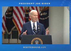 L&#039;amministrazione Biden finalizza enormi aumenti tariffari sui veicoli elettrici di produzione cinese, sulle batterie al litio, sui pannelli solari e altro ancora. (Fonte: Whitehouse su YouTube)