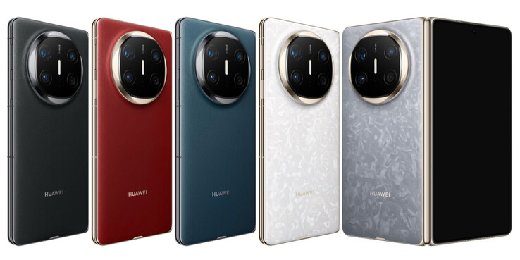 Huawei offre il Mate X6 in numerose combinazioni di colori. (Fonte: Huawei)