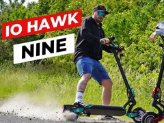 L&#039;e-scooter IO Hawk Nine può avere un motore singolo da 500W o doppio da 250W. (Fonte: IO Hawk)