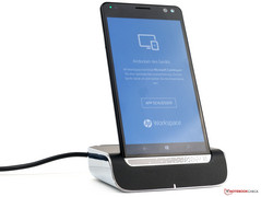 HP Elite x3 con table docking station