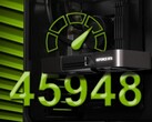 È possibile che la RTX 5090D di GeForce sia stata overcloccata per l'esecuzione del benchmark PassMark. (Fonte immagine: Nvidia/PassMark - modificato)