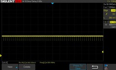 luminosità al 100%: 360 Hz PWM