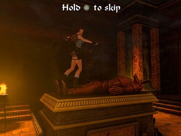 Tomb Raider IV-VI Remastered, cutscene skipper (Fonte: Sony PlayStation)