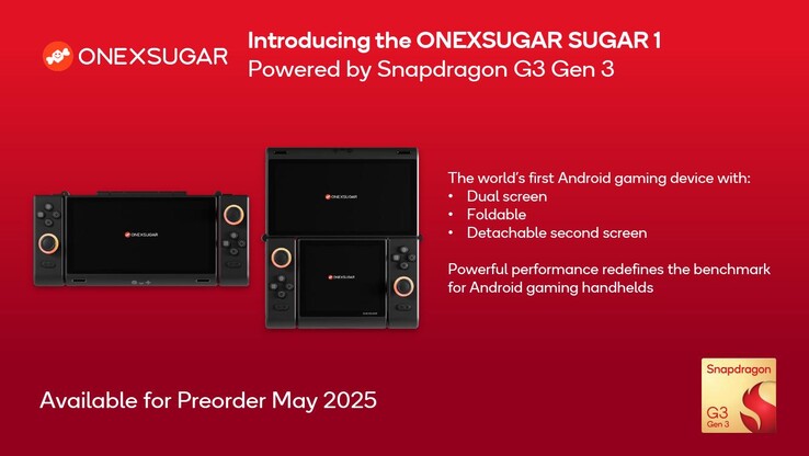 OneXSugar Sugar1 (Fonte: Qualcomm)