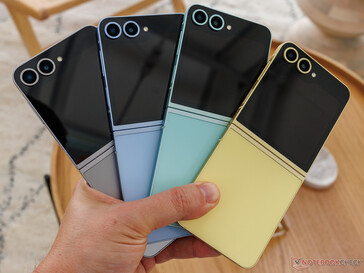 Galaxy Z Flip 6 colori. (Fonte: Notebookcheck)