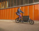 La cargo bike elettrica Car.los V1 può essere ripiegata. (Fonte: Car.los)