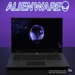 Dell ha annunciato il nuovo portatile da gioco Alienware m16 R2 Meteor Lake al CES 2023 (immagine via Dell)